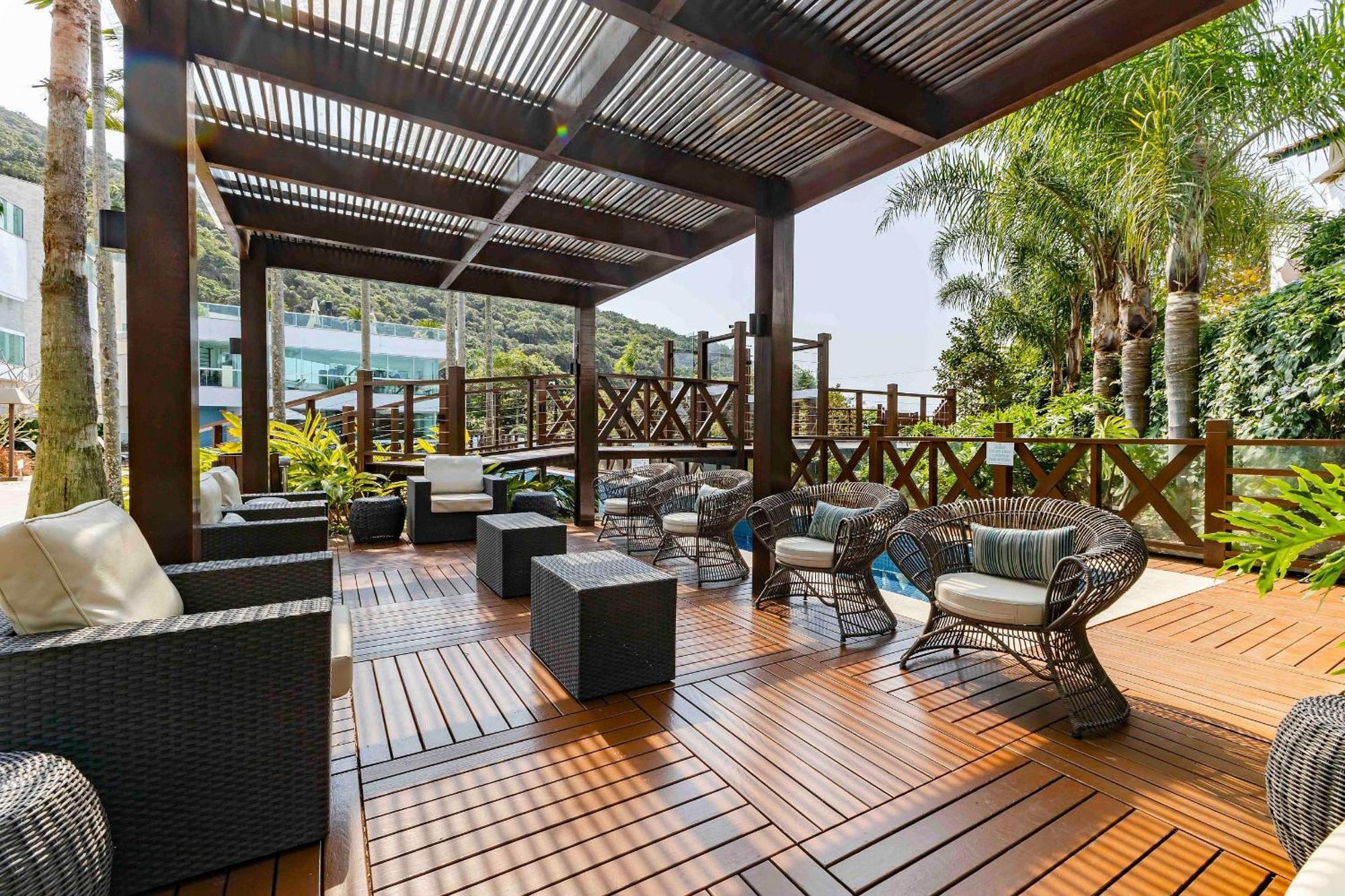 Varandas Do Atlantico - Confortavel Apto Em Condominio Pe Na Areia Bombinhas Dış mekan fotoğraf