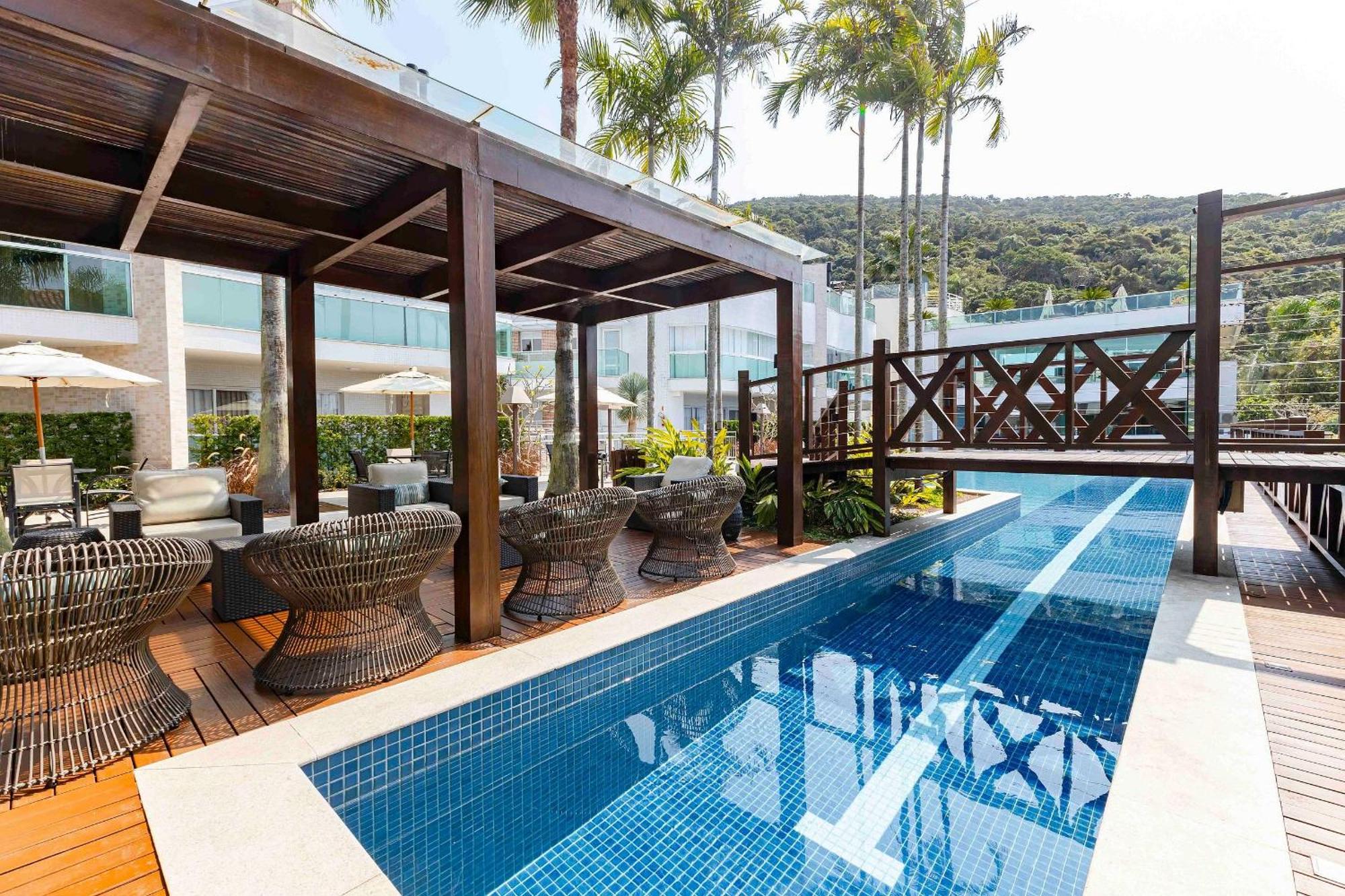 Varandas Do Atlantico - Confortavel Apto Em Condominio Pe Na Areia Bombinhas Dış mekan fotoğraf