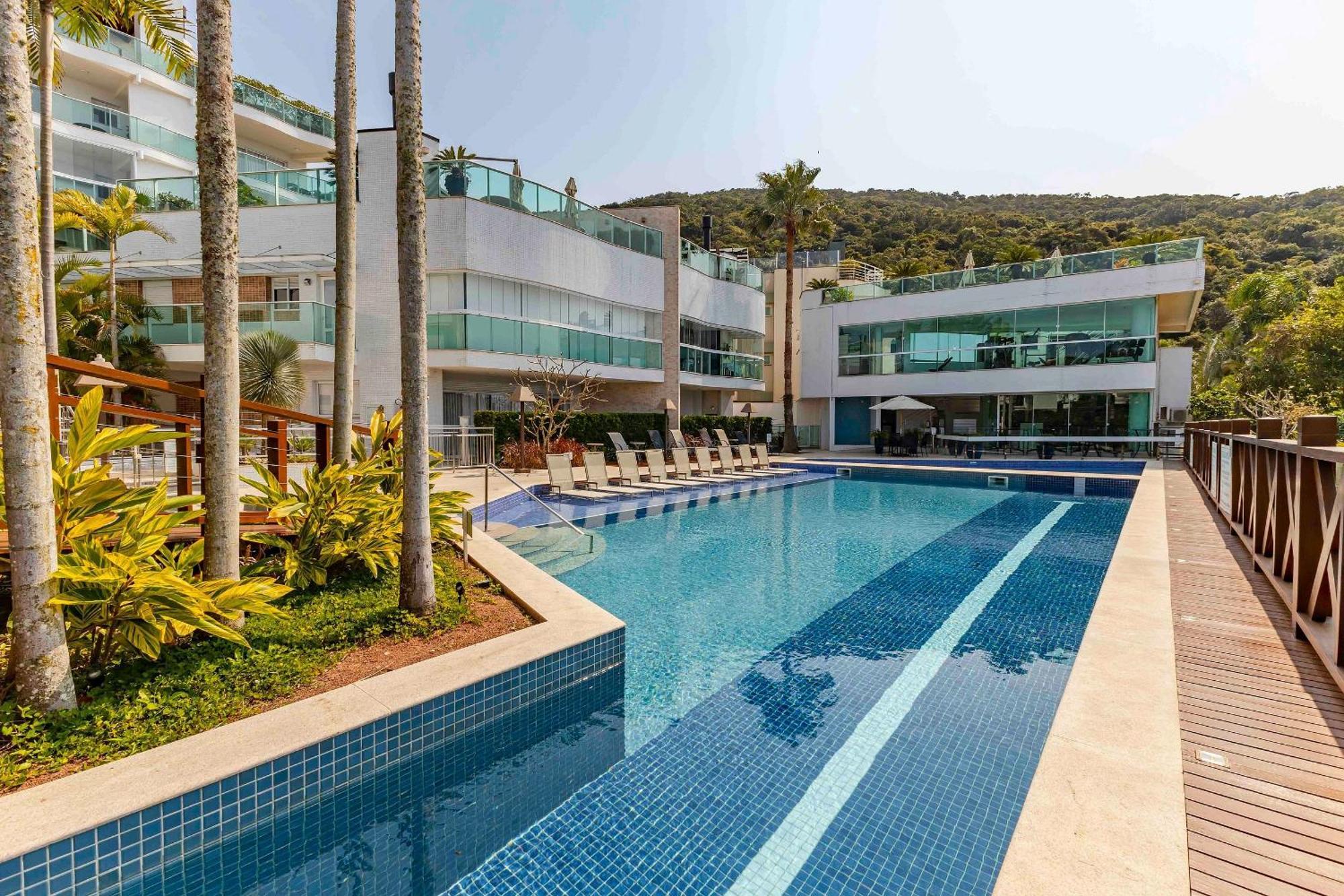 Varandas Do Atlantico - Confortavel Apto Em Condominio Pe Na Areia Bombinhas Dış mekan fotoğraf