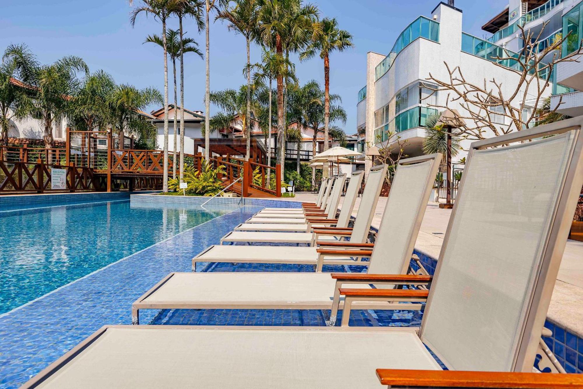 Varandas Do Atlantico - Confortavel Apto Em Condominio Pe Na Areia Bombinhas Dış mekan fotoğraf